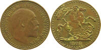 GREAT BRITAIN MEDAL Edward VII., 1901 - 1910 -