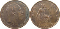 GREAT BRITAIN PENNY Edward VII., 1901 - 1910 -