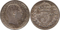 GREAT BRITAIN THREEPENCE Edward VII., 1901 - 1910 -