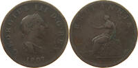 GREAT BRITAIN HALFPENNY 1807 GEORGE III. 1760-1820 S 16,00 EUR  + 5,99 EUR frais d'envoi