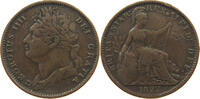 GREAT BRITAIN FARTHING GEORGE IV. (1820-1830) -