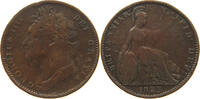 GREAT BRITAIN FARTHING GEORGE IV. (1820-1830) -