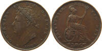 GREAT BRITAIN FARTHING GEORGE IV. (1820-1830) -