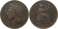 GREAT BRITAIN FARTHING GEORGE IV. (1820-1830) -