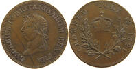 GREAT BRITAIN TOKEN GEORGE IV. (1820-1830) CROWNED JULY 19 1821 -