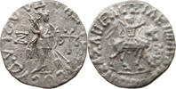 Baktrien / Indo-skythen Tetradrachme Königreich Baktrien, AZES II. 35-12 BC -