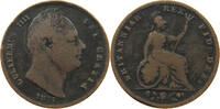 GREAT BRITAIN FARTHING WILLIAM IV. (1830-1837) -