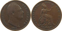 GREAT BRITAIN FARTHING WILLIAM IV. (1830-1837) -