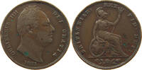 GREAT BRITAIN FARTHING WILLIAM IV. (1830-1837) -
