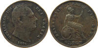 GREAT BRITAIN FARTHING WILLIAM IV. (1830-1837) -