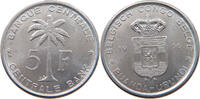 BELGIAN CONGO 5 FRANCS -