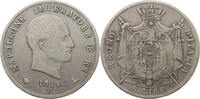 Italien 5 lire Napoleonisches Königreich, Napoleon I. Bonaparte, 1804-1814 Sehr Selten -