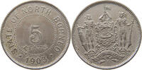 BRITISH NORTH BORNEO 5 CENTS -