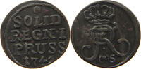Preußen Schilling Friedrich II. 1740-1786. -