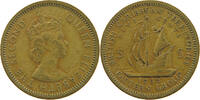 BRITISH CARIBBEAN TERRITORIES 5 CENTS Elizabeth II. (1952-) -