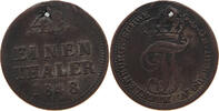 MECKLENBURG SCHWERIN 1/48 TALER 1848 Friedrich Franz II. 1842-1883. S-SS 9,00 EUR  + 5,99 EUR frais d'envoi
