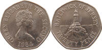 JERSEY 20 PENCE Elizabeth II. (1952-) -