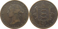 JERSEY 1/13 SHILLING Victoria 1837-1901 -