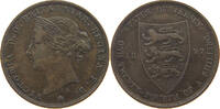 JERSEY 1/24 SHILLING Victoria 1837-1901 -
