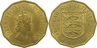 JERSEY 1/4 SHILLING Elizabeth II. (1952-) -