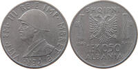 ALBANIA 0,5 LEK Vittorio Emanuele III. (1900 - 1946) -