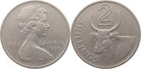 2 BUTUTS 1966 GAMBIA Elizabeth II. (1952-2022) SS