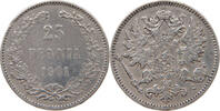 FINLAND 25 PENNIÄ Nikolaus II. (1894-1917) -