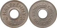 FIJI 1/2 PENNY George VI. (1936-1952) -