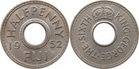 FIJI 1/2 PENNY George VI. (1936-1952) -