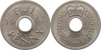 FIJI PENNY Elizabeth II. (1952-2022) -