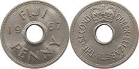 FIJI PENNY Elizabeth II. (1952-2022) -