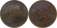 1/2 PENNY 1958 GHANA  VZ