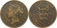 JERSEY 1/12 SHILLING Victoria 1837-1901 -