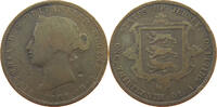 JERSEY 1/13 SHILLING Victoria 1837-1901 -