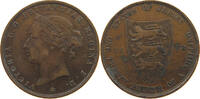 JERSEY 1/24 SHILLING Victoria 1837-1901 -