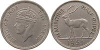 MAURITIUS 1/2 RUPEE 1951 George VI. (1936-1952) SS 12,00 EUR  + 5,99 EUR frais d'envoi