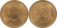 MAURITIUS 2 CENTS 1953 Elizabeth II. (1952-2022) VZ 28,00 EUR  + 5,99 EUR frais d'envoi