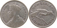 NEW ZEALAND 6 PENCE George V. (1910-1936) -