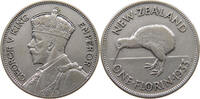 NEW ZEALAND FLORIN George V. (1910-1936) -