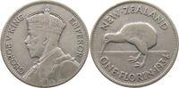 NEW ZEALAND FLORIN George V. (1910-1936) -