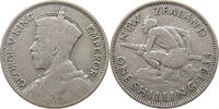 NEW ZEALAND SHILLING George V. (1910-1936) -