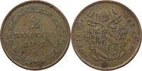 VATICAN Pius IX. 1846-1878. 2 BAIOCCHI 1852 BOLOGNA SS