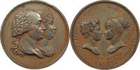 ITALY STATES SARDINIA MEDAL A Lavy. Auf die Vermählung seiner Tochter Maria Theresia mit Ludwig von Bourbon -