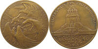 SACHSEN LEIPZIG MEDAILLE 100 Jahre Völkerschlacht bei Leipzig und Einweihung des Völkerschlachtdenkmals -