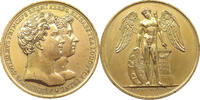 BRANDENBURG PREUSSEN MEDAILLE Friedrich Wilhelm III., 1797-1840 auf die Hochzeit mit Elisabeth Ludovica -
