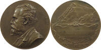 HAUS HABSBURG MEDAILLE HANN, Julius 1839-1921 Scharff, Gesellschaft für Meteorologie -