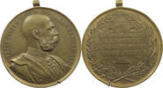 HAUS HABSBURG MEDAILLE FRANZ JOSEPH I. 1848-1916, Schwerdtner, 70. Geburtsfest -
