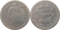 UNITED STATES OF AMERICA DIME 1856 SEATED LIBERTY S 40,00 EUR  + 5,99 EUR frais d'envoi