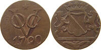NETHERLANDS UTRECHT DUIT 1790 SS- 21,00 EUR  + 5,99 EUR frais d'envoi