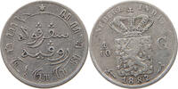 NETHERLANDS EAST INDIES 1/10 GULDEN Willem III. 1849-1890 -